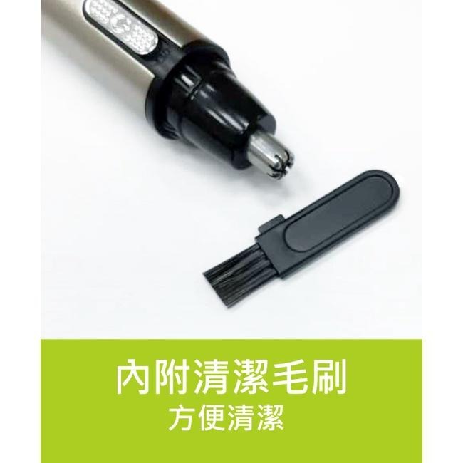 含稅全新原廠保固一年KINYO高轉速鼻毛刀耳毛刀毛髮修容組(CL-616)-細節圖8