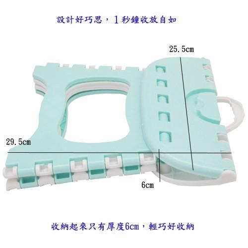 含稅特價超值2入高19cm粉彩系防碰傷便攜式折疊椅(SS1952)-細節圖2