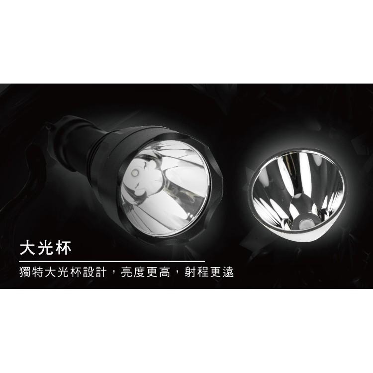 含稅原廠保固一年送電池充電器KINYO迷你變焦LED手電筒(LED-510)-細節圖2