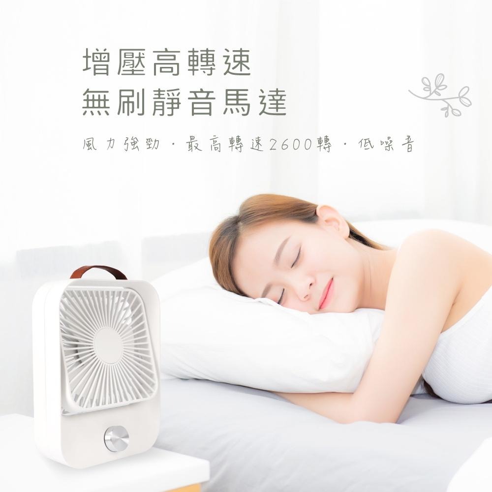 含稅全新原廠保固一年KINYO充電式大電量5吋復古靜音小風扇電風扇涼風扇(UF-5750)-細節圖2