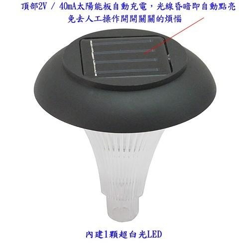 含稅全新特價拉丁風太陽能燈充電自動光控白光LED庭園燈草坪燈插地燈(5001)-細節圖5