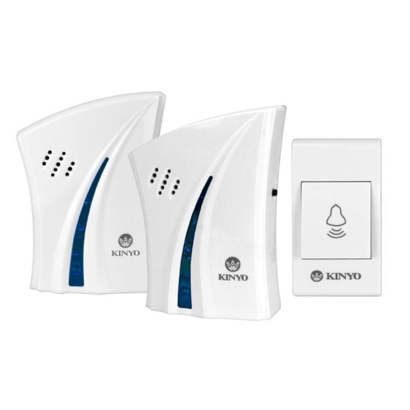 含稅全新原廠保固一年KINYO 1對2交流式遠距離無線門鈴(DBA-376)-細節圖3