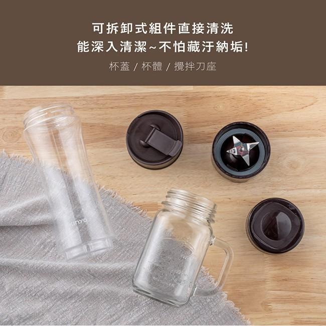 含稅原廠保固一年KINYO經典輕復古雙享帶著走隨行杯果汁機(JR-250)-細節圖8