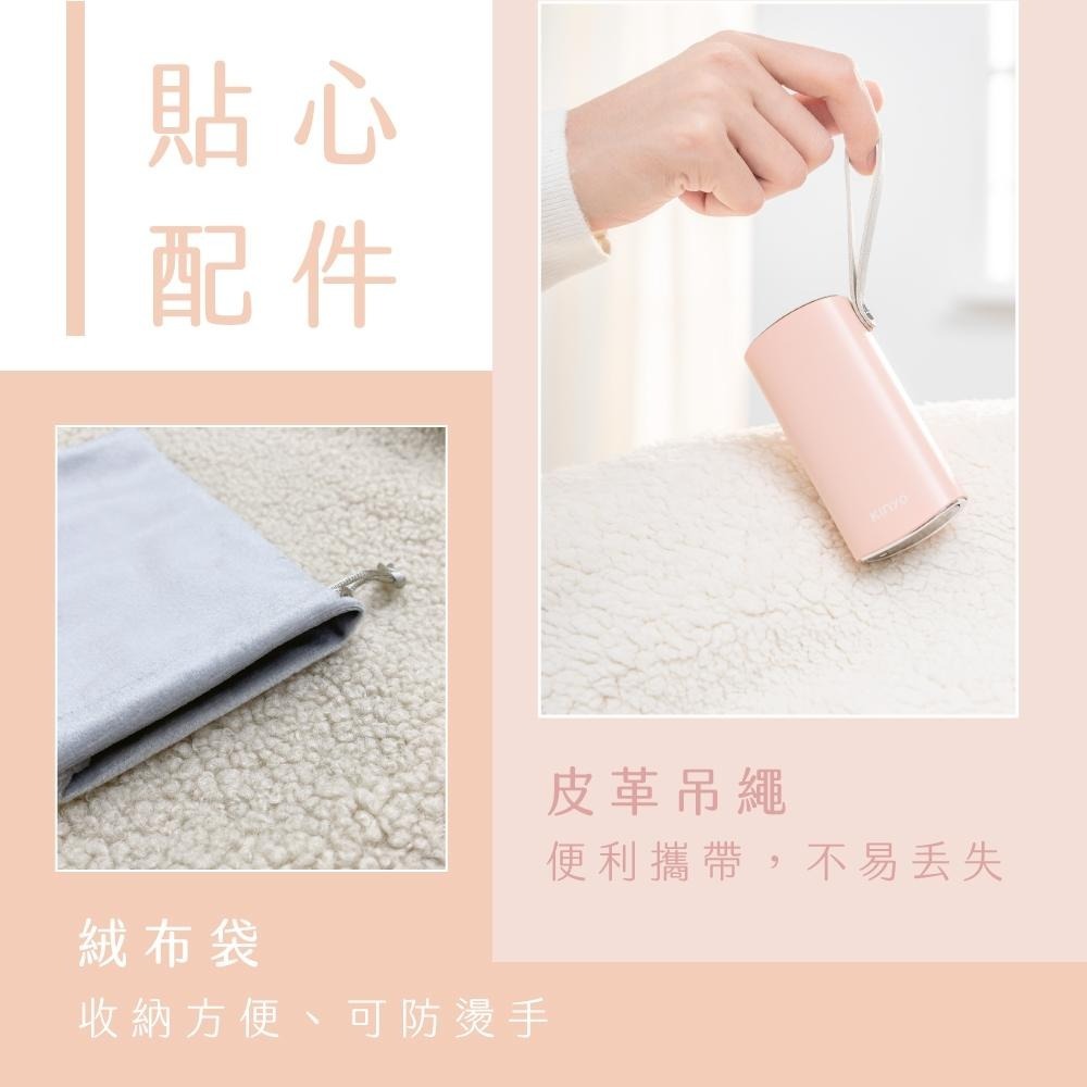含稅全新原廠保固一年送絨布袋KINYO數顯智能溫控充電式3秒瞬熱過溫過充保護暖暖寶暖手寶(HDW-6885)-細節圖6