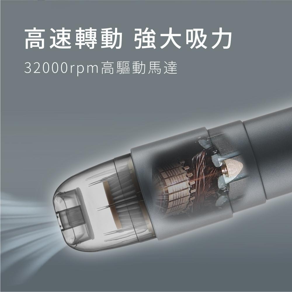 含稅全新原廠保固一年KINYO手持大吸力可水洗HEPA濾網充電式大電量無線吸塵器(KVC-5890)-細節圖2