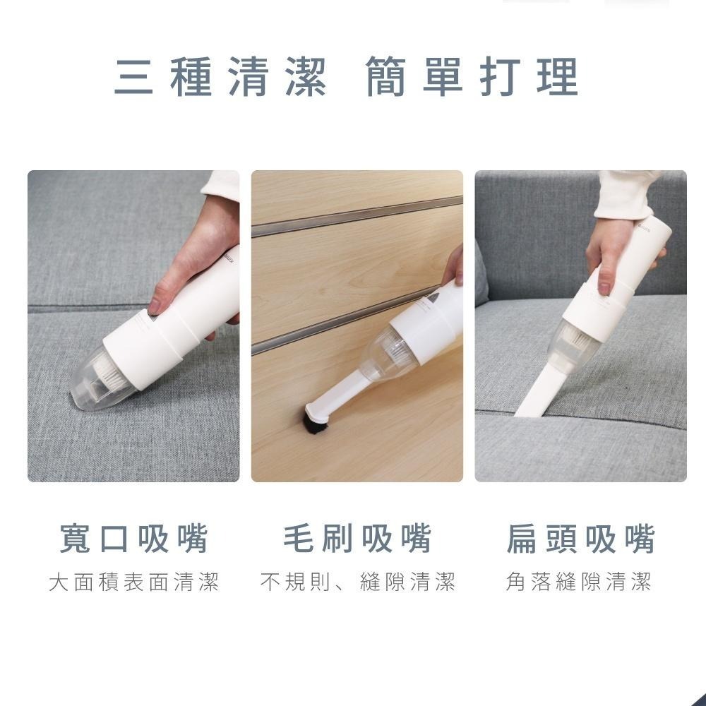 含稅全新原廠保固一年KINYO手持大吸力可水洗HEPA濾網充電式大電量無線吸塵器(KVC-5890)-細節圖3