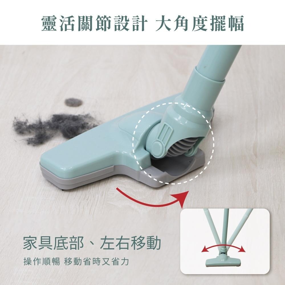 含稅全新原廠保固一年KINYO插電式輕量級直立手持兩用強力旋風可水洗HEPA濾心吸塵器(KVC-6225)-細節圖7