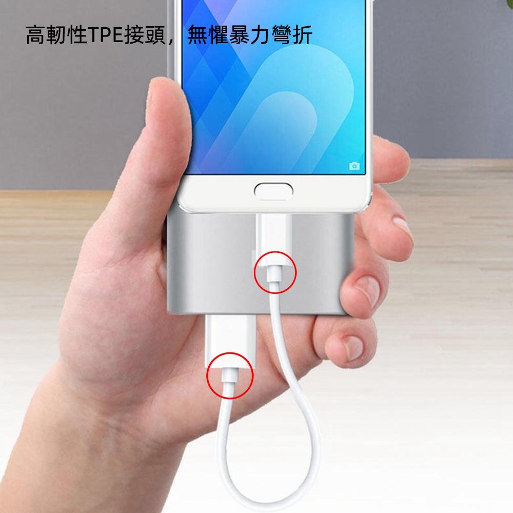 含稅全新特價一年保固月陽超值2入真5A快充25公分TypeC手機平板充電線傳輸線(TYP025X2)-細節圖7