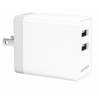 含稅原廠保固一年KINYO雙USB快充3.4A多重保護快速充電器(CUH-5325)-細節圖8