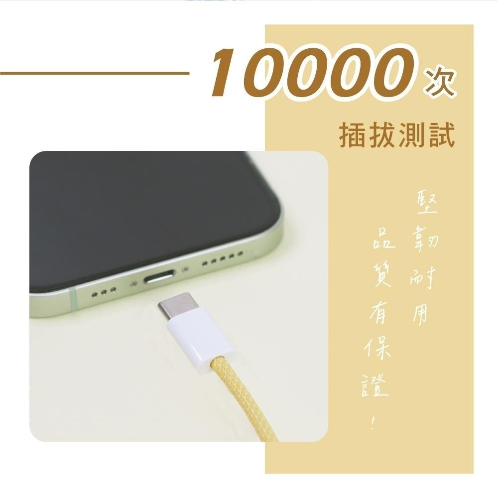 含稅全新原廠保固一年極速1公尺TYPEC TO TYPEC快充PDQC60W充電線資料傳輸線USB-TYC06-細節圖6