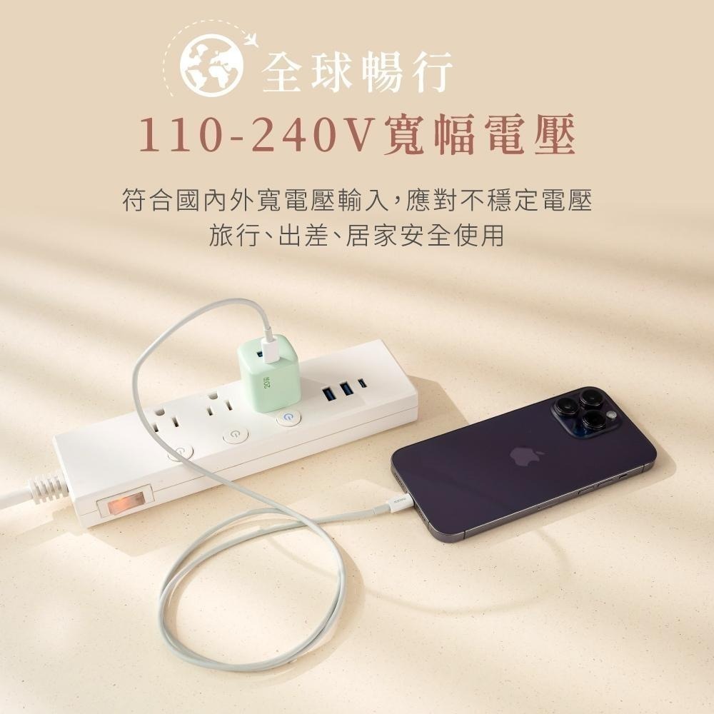 含稅全新原廠保固一年KINYO氮化鎵20W高效快充PD3.0+ Type C多重保護充電器充電頭(PDCB-120)-細節圖9