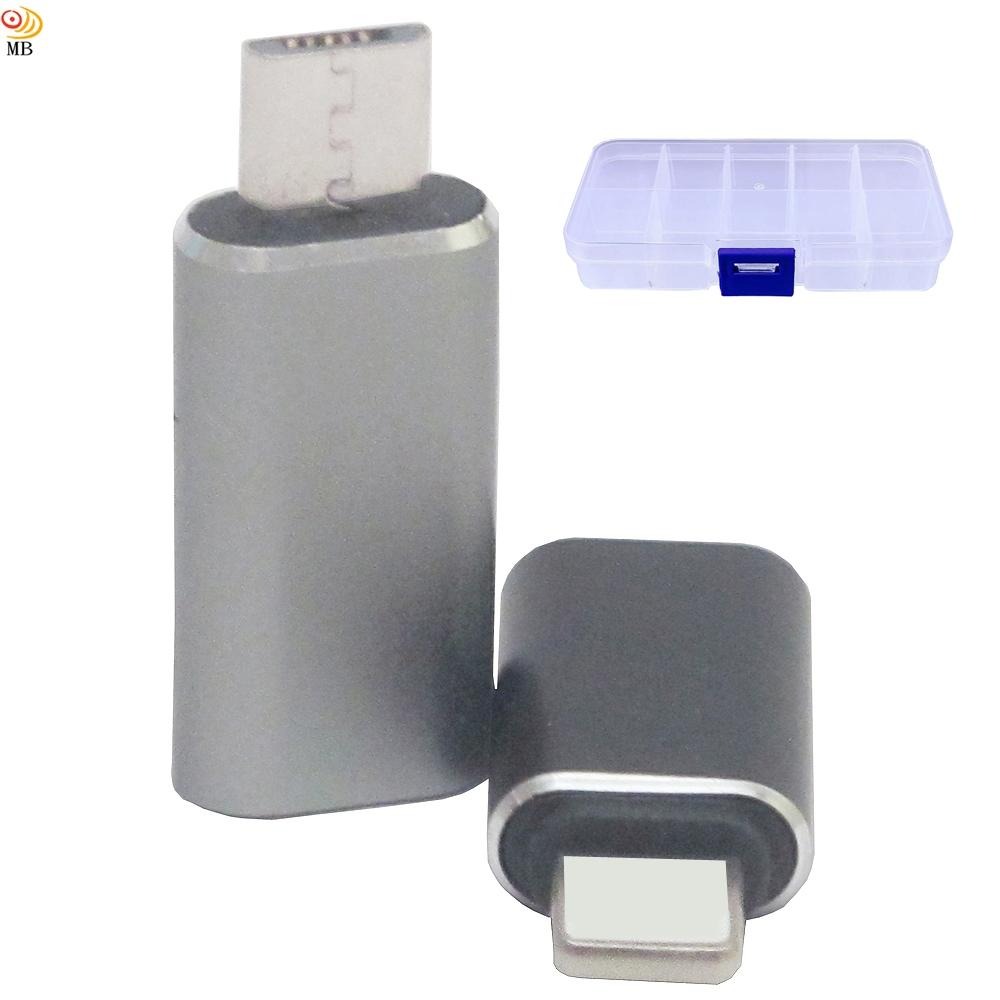 含稅全新特價月陽送10格收納盒任選2個鋁合金TypeC安卓Microusb及8PIN轉接頭(USBMC)-細節圖7