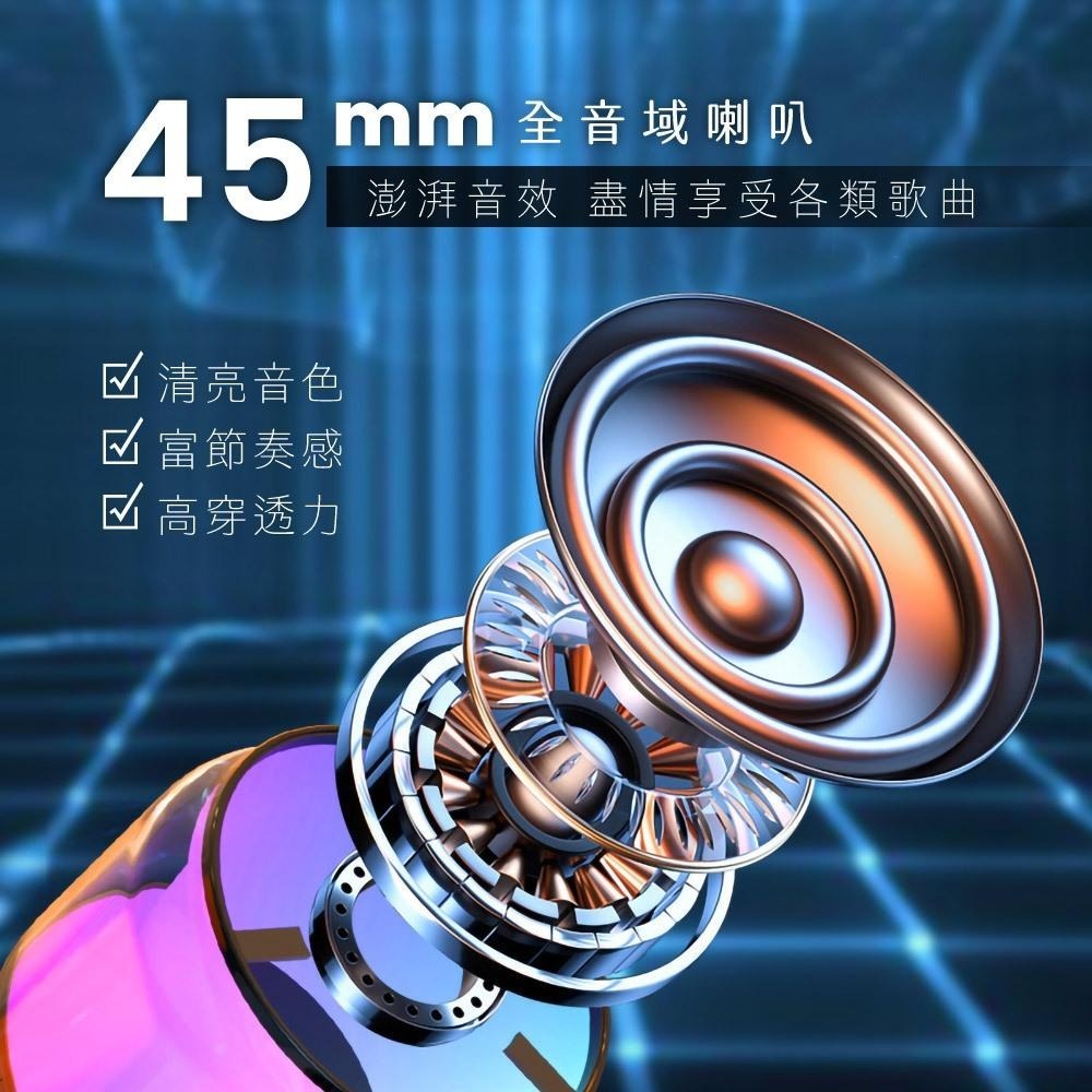 含稅全新原廠保固一年KINYO音場360度炫光15種TWS串聯藍芽5.1讀卡機喇叭音箱(BTS-722)-細節圖4