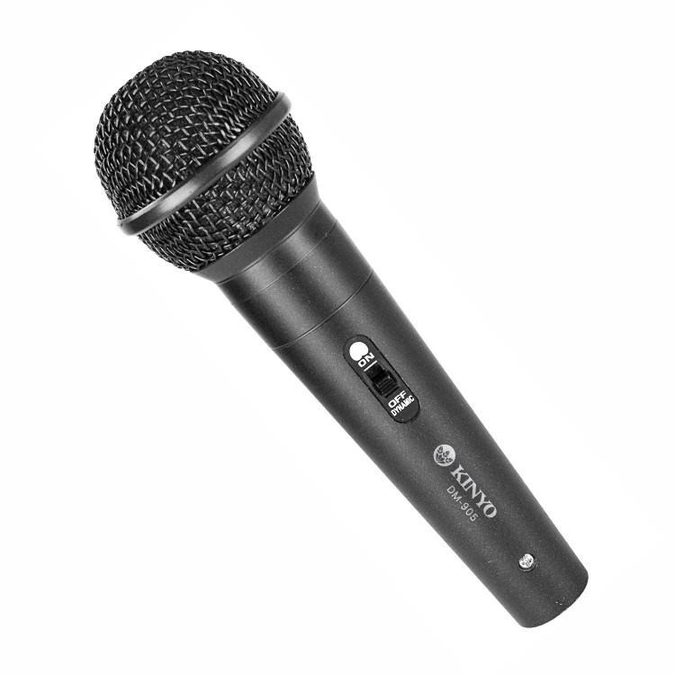 含稅全新原廠保固一年KINYO高級音頭專業級卡拉ok擴大機用有線麥克風(DM-905)-細節圖5