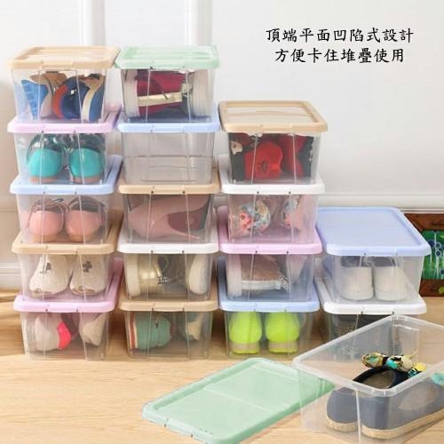 含稅特價超值2入多用途半透明鞋盒收納盒整理盒(PP8)-細節圖7