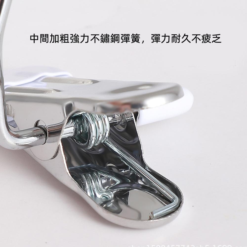 含稅全新特價月陽超值5個無痕防滑不鏽鋼帶S勾強力夾曬衣夾晾衣架(CL1142X5)-細節圖5