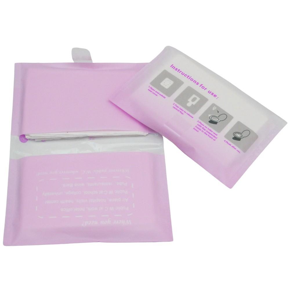 含稅特價月陽超值10入外出攜帶式溶水型原木漿馬桶座墊防污紙(P4236X10)-細節圖2