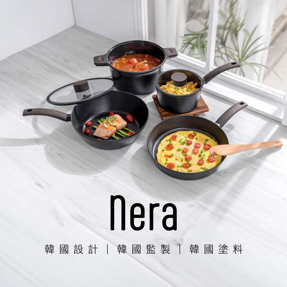 含稅全新原廠nera韓國塗料SGS無毒一體鑄造7層複合不沾湯鍋平底鍋炒鍋PO-2370.2373. 2375. 2377-細節圖2