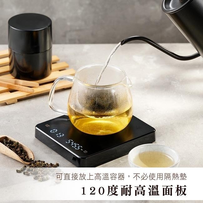 含稅全新原廠保固一年KINYO充電式咖啡烘焙自動計時電子料理秤食物秤廚房秤(DS-017)-細節圖7