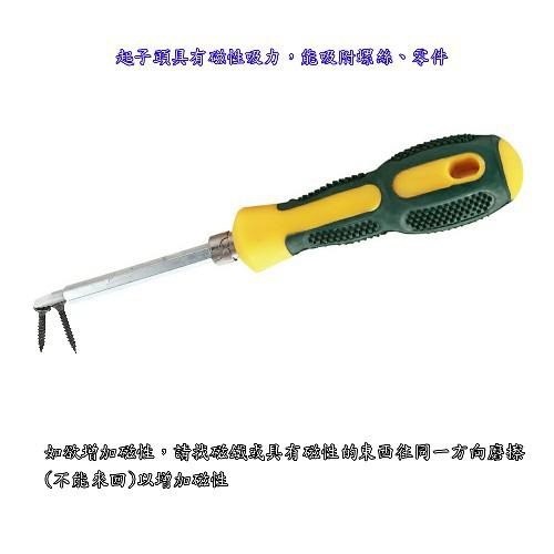 含稅特價超值2入月陽雙頭磁性十字一字起子螺絲刀工具組(76342)-細節圖3