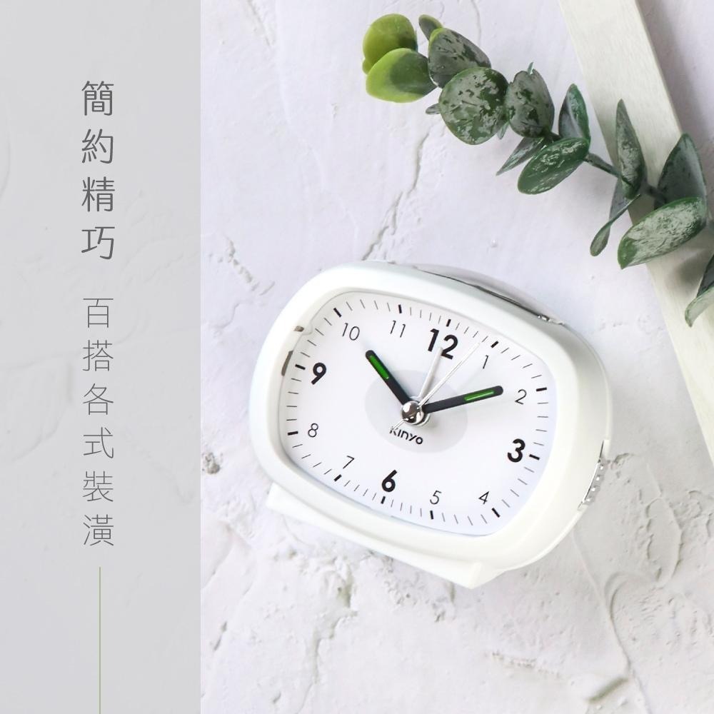 含稅全新原廠保固一年KINYO輕量小巧帶貪睡帶夜光帶夜燈鬧鐘桌鐘(ACK-8130)-細節圖6