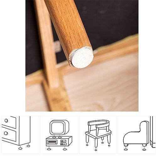 含稅特價超值18入加厚圓型傢具消音桌腳墊止滑墊椅腳墊(G05-253X18)-細節圖2