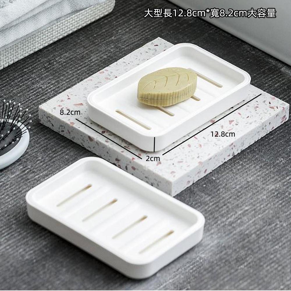 含稅特價加厚簡約風雙層瀝水減損大肥皂盒(Y128X1)-細節圖2