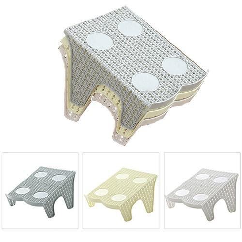 含稅特價超值2入加厚透氣型上下雙鞋式魔術鞋架收納架(25222)-細節圖8