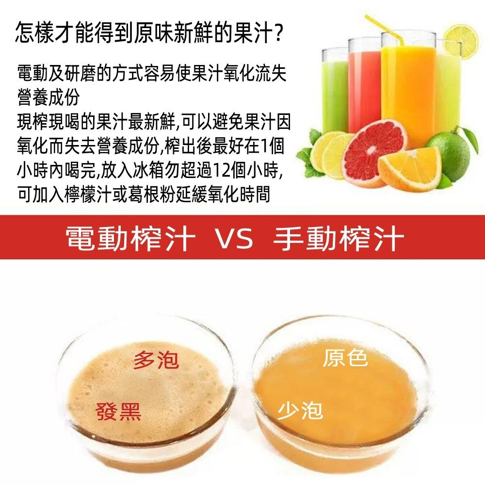 含稅全新特價月陽加厚大型快速原汁原味健康手壓榨汁機果汁機(AJ2314)-細節圖3