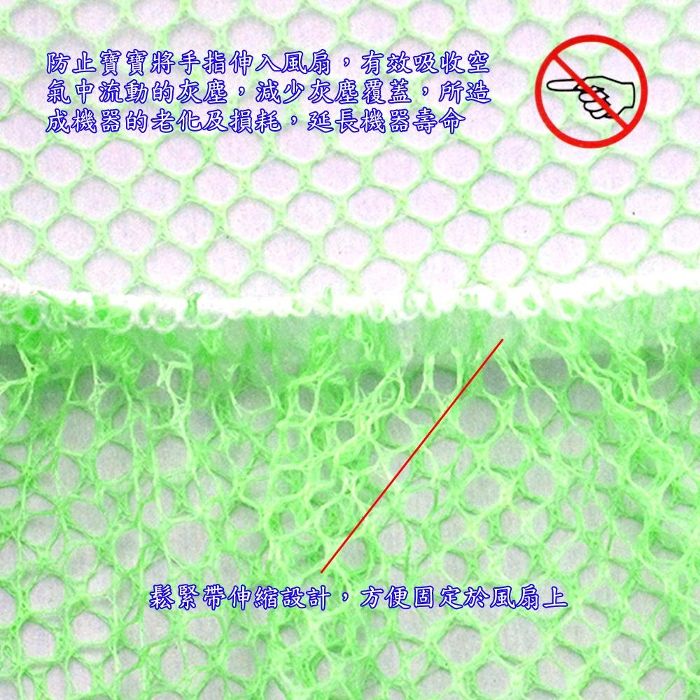 含稅全新特價月陽超值3入14吋電風扇安全防護網防塵罩(F14X3)-細節圖2