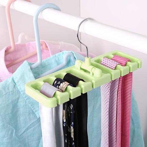 含稅特價8孔魔術絲巾項鍊領帶皮帶收納架衣架(JY161X1)-細節圖6