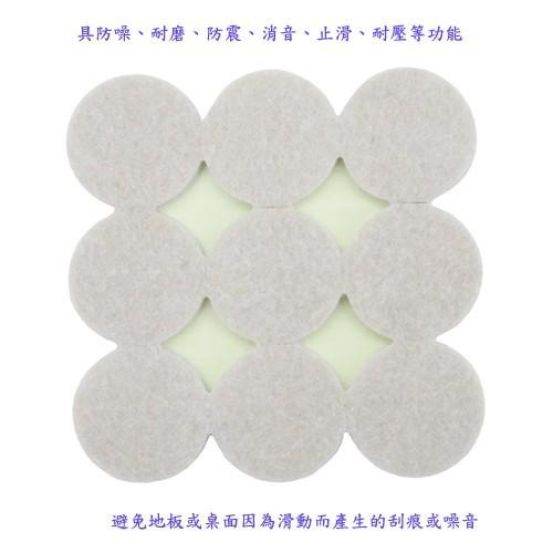 含稅特價超值36入加厚圓型傢具消音桌腳墊止滑墊椅腳墊(G05-253)-細節圖2