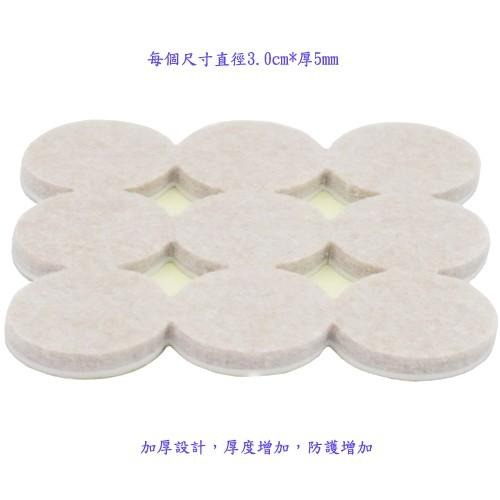 含稅特價超值36入加厚圓型傢具消音桌腳墊止滑墊椅腳墊(G05-253)-細節圖3