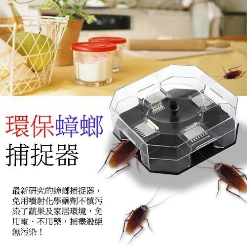 含稅全新特價月陽雙層4入口環保蟑螂捕捉器除蟑神器蟑螂屋除蟑盒(Y8008)-細節圖4