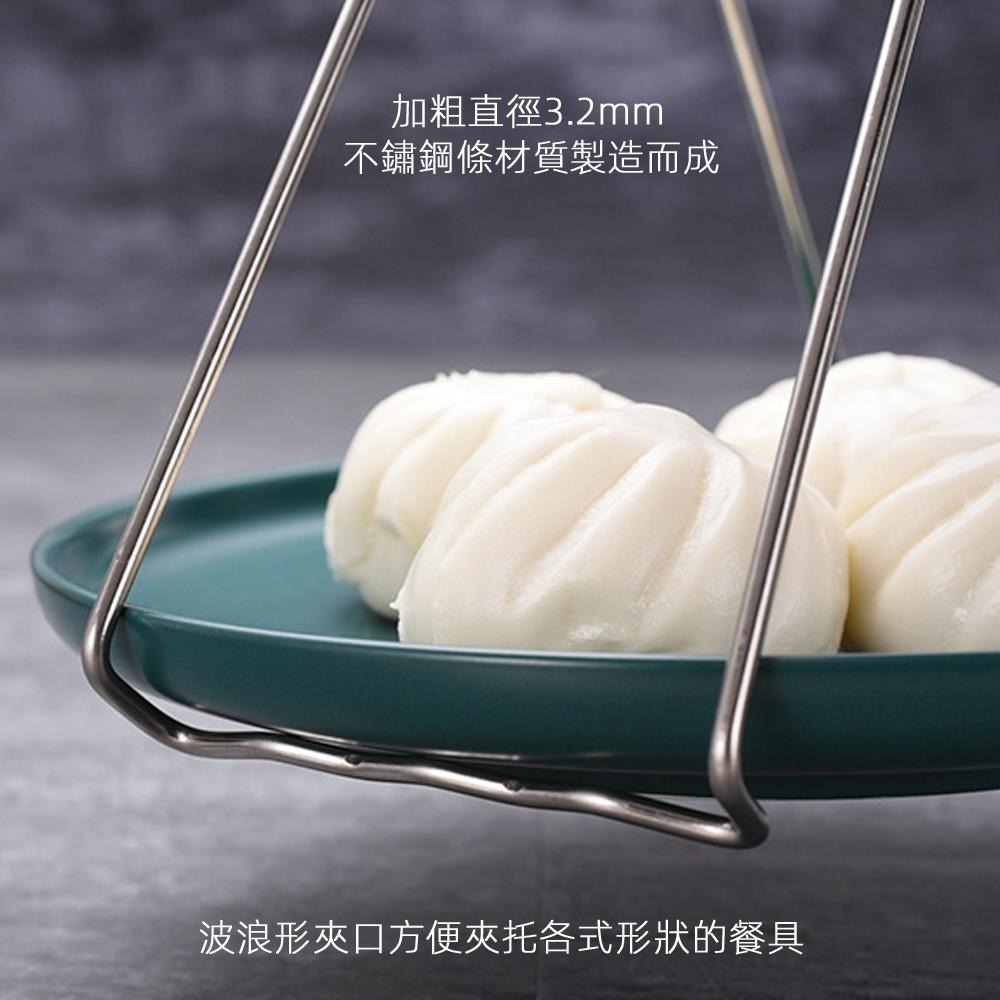 含稅全新特價月陽超值2件式莫蘭迪粉加厚帶防滑矽膠防燙鍋夾加粗防燙取盤夾(MAS218)-細節圖7