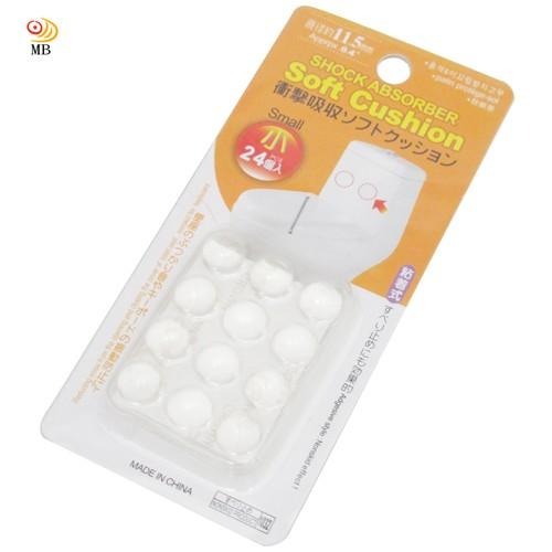 含稅特價超值48入加厚圓型傢俱櫥櫃門防撞墊消音墊止滑墊(1032)-細節圖7