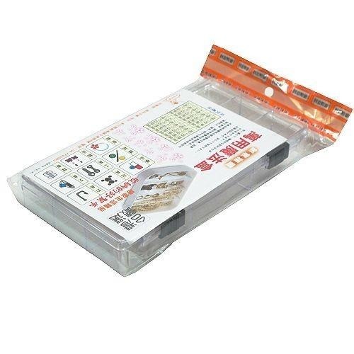 含稅全新特價超值3入台灣製造緊密扣9格戒指耳環項鍊雜物收納盒首飾盒萬用盒PS9)-細節圖5