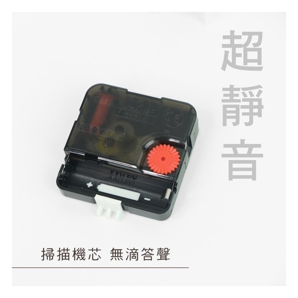 含稅全新原廠保固一年KINYO簡約大數字9吋22.6公分靜音掃描機芯掛鐘壁掛鐘(CL-221)-細節圖2