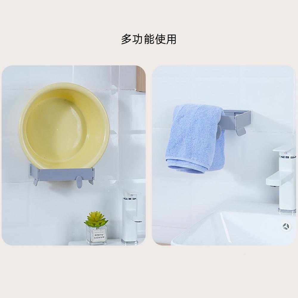 含稅全新特價月陽無痕貼可折疊封口璧掛式加厚廚房衛浴廁所衛生間垃圾袋垃圾架(XH1712)-細節圖7