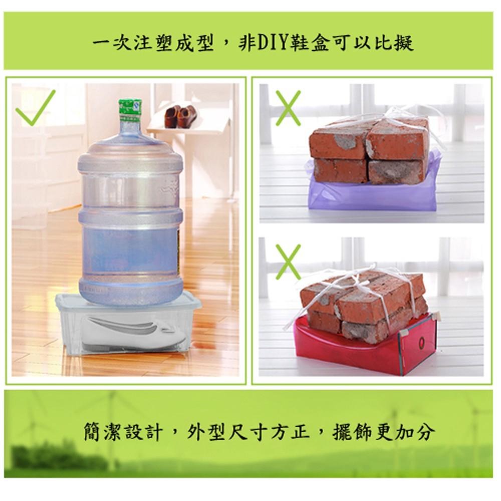 含稅特價多用途半透明鞋盒收納盒整理盒(PP8X1)-細節圖5