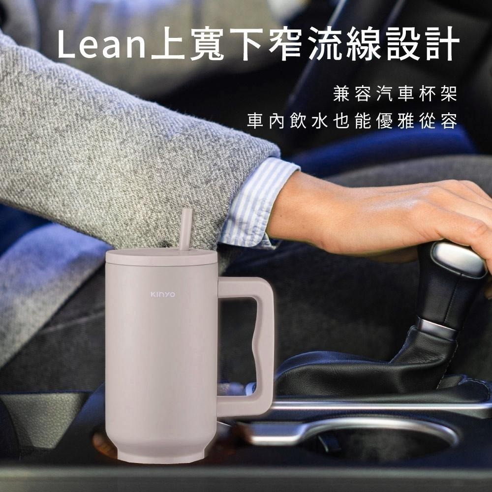 含稅全新原廠保固一年KINYO雙層真空防燙車用1200cc食品級304不銹鋼大口徑保溫瓶保溫壺(KIM-3025)-細節圖7