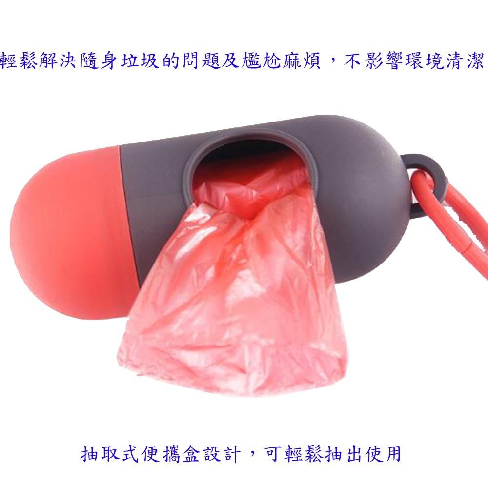 含稅特價多用途盒裝便攜抽取式膠囊的垃圾袋補充包20個可當一般垃圾袋使用(DG1560X20)-細節圖3