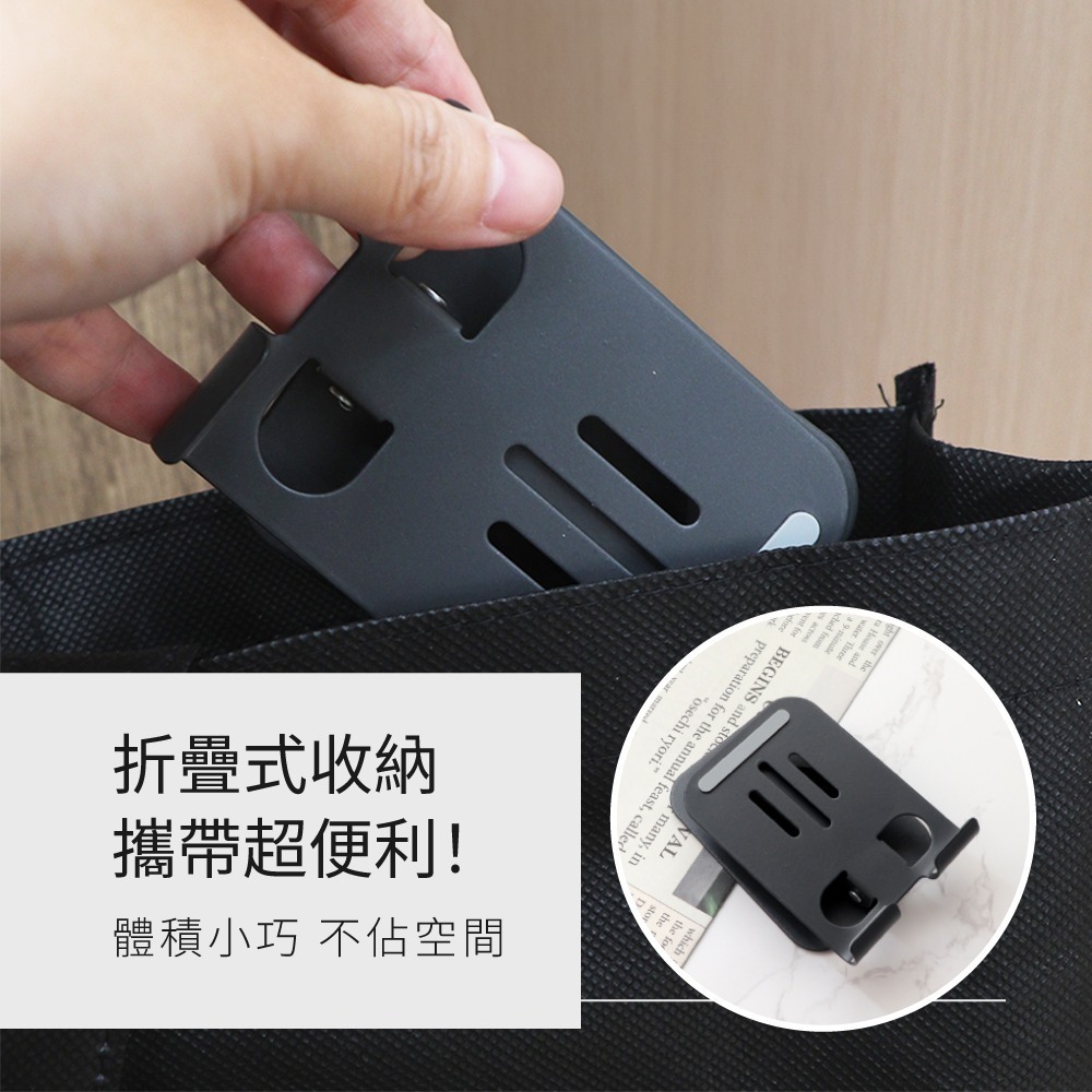 含稅全新原廠保固一年KINYO碳素鋼可折疊可多角度調整360度旋轉手機支架(NCP-270)-細節圖9