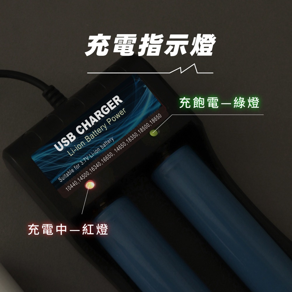 含稅全新原廠保固一年KINYO雙槽可充多規格電池過充過壓短路安全保護鋰電池充電器充電座(CQ-452)-細節圖3