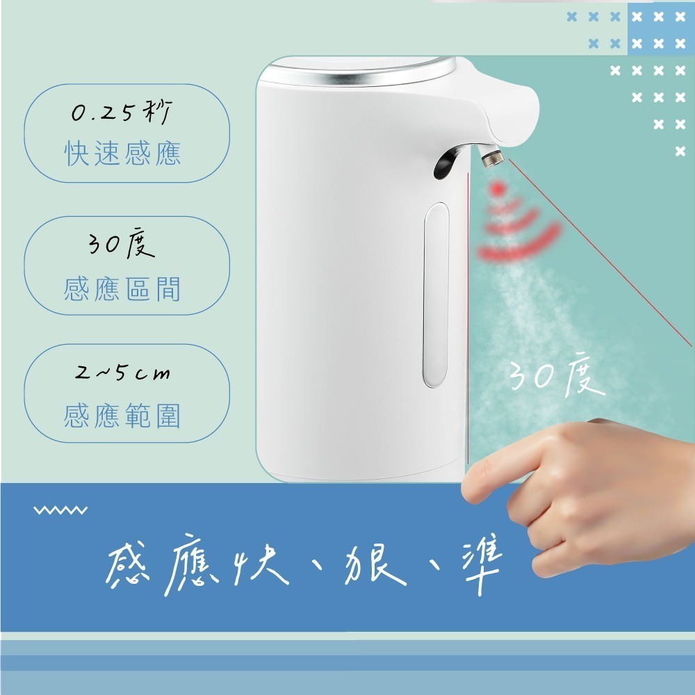含稅全新原廠保固一年KINYO充電式快速感應IPX4防水奈米水霧3段霧量酒精噴霧器洗手機香芬機(KFD-3152)-細節圖5