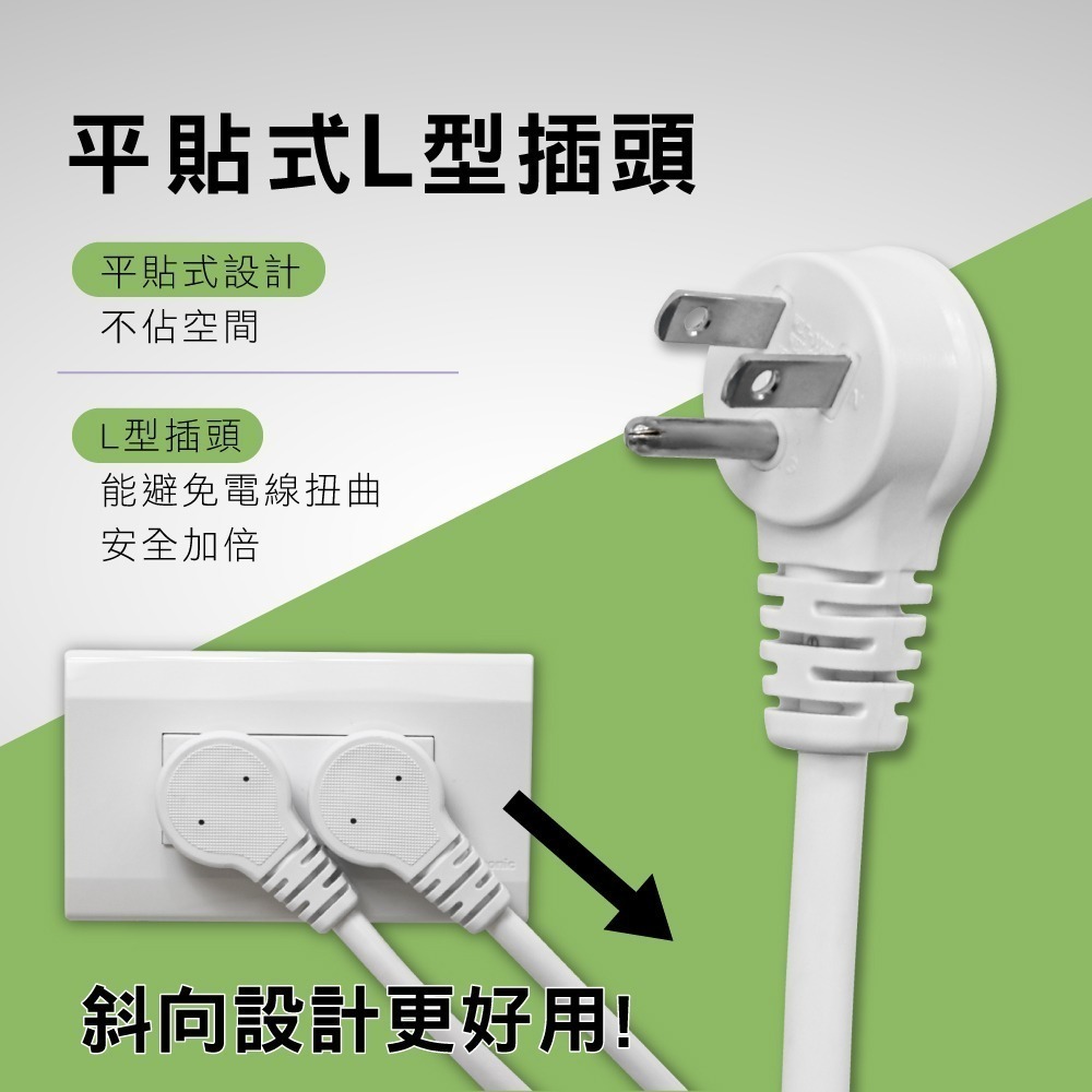 含稅全新原廠保固一年KINYO無熔絲346切346插座3孔多重保護延長線插頭插座WLR-3336.9. WLR3446-細節圖8