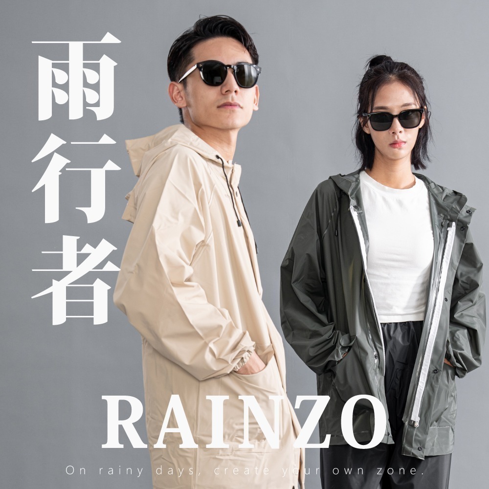 含稅全新原廠保固一年KINYO防暴雨級兩件式套裝高彈性透明雙帽沿反光條鬆緊袖口雨衣(RCT-685)-細節圖9