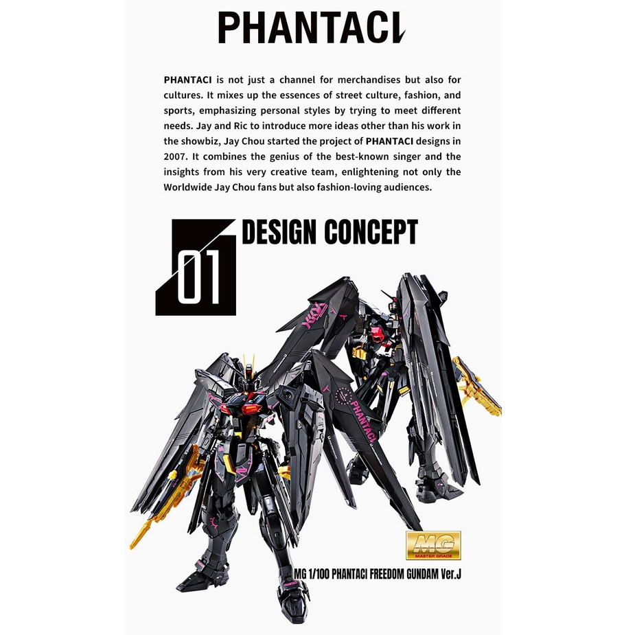 PHANTACI聯名萬代 MG 1/100 自由 FREEDOM GUNDAM Ver.J  預購-細節圖3