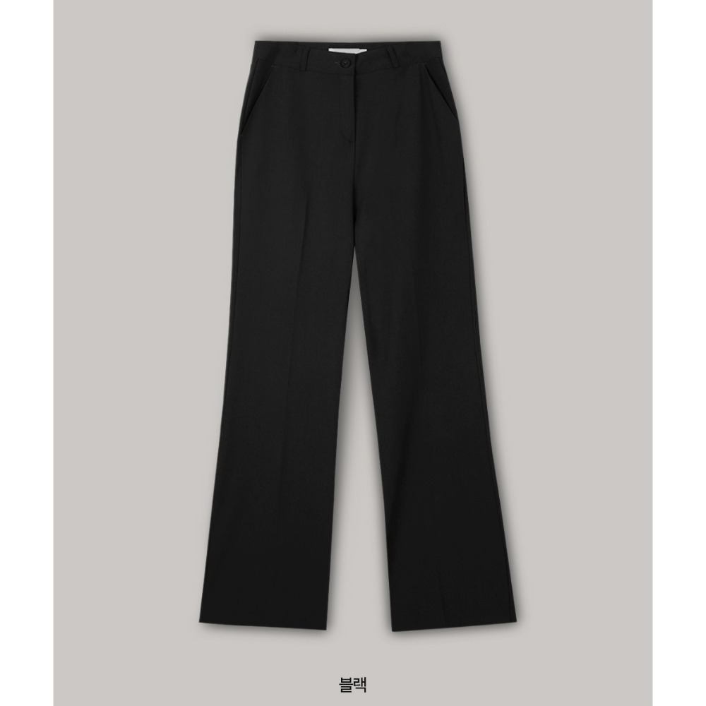 生活防水💝 正韓製高腰中長款靴型褲 pants （ slowand 自訂款 ） 長褲 修身 顯瘦-規格圖11
