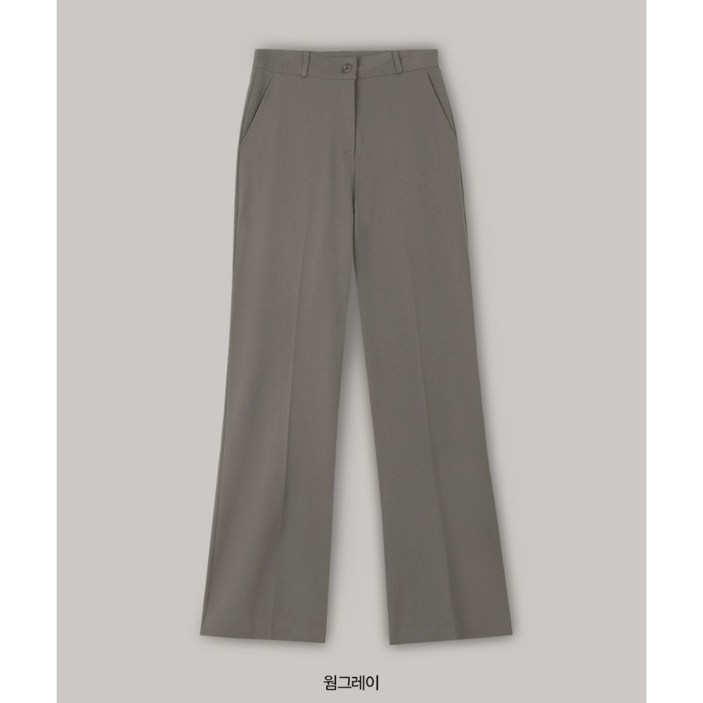 生活防水💝 正韓製高腰中長款靴型褲 pants （ slowand 自訂款 ） 長褲 修身 顯瘦-規格圖11